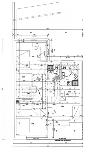 Radový dom Radový dom - RD5 - pôdorys 2. poschodie, Banská Bystrica Na Kačici